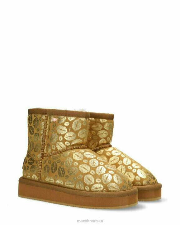 MEXX tenisice - MEXX kućne cipele bobby jane/zlato bež B4DB993 djevojke