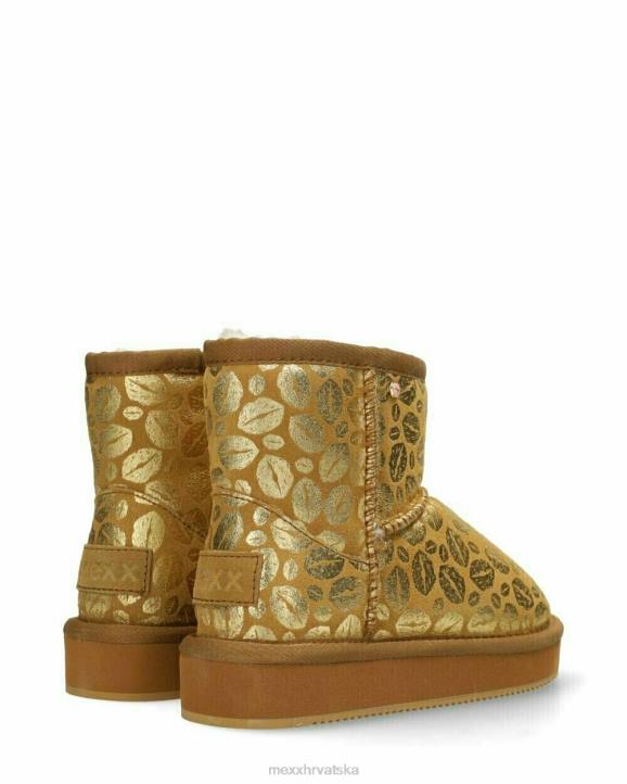 MEXX tenisice - MEXX kućne cipele bobby jane/zlato bež B4DB993 djevojke