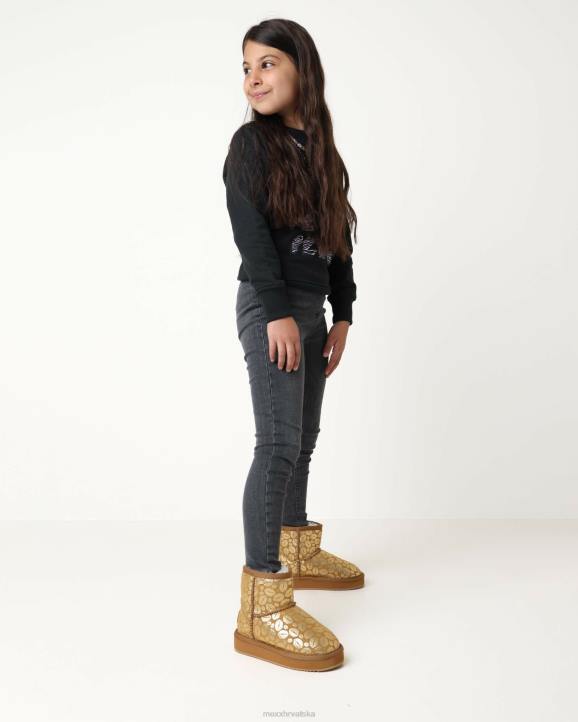 MEXX tenisice - MEXX kućne cipele bobby jane/zlato bež B4DB993 djevojke