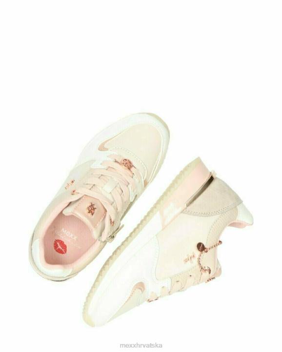 MEXX tenisice - MEXX tenisica fleur mini bež/roza ružičasta B4DB995 djevojke