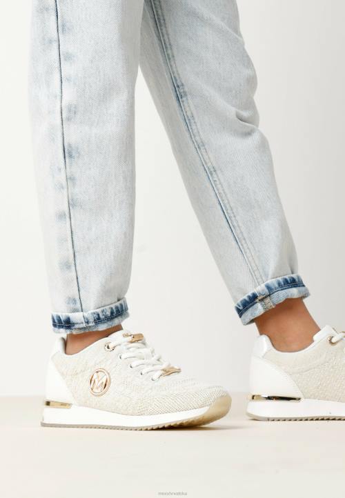 MEXX tenisica gitte glitter mini off white bež B4DB987 djevojke - MEXX koferi