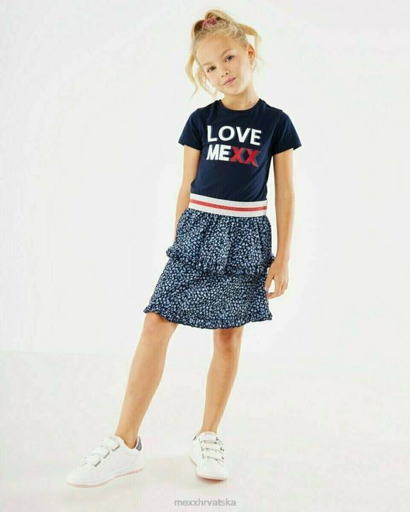 MEXX dvije u jednoj haljini tamnoplava plava B4DB843 djevojke - MEXX shoe