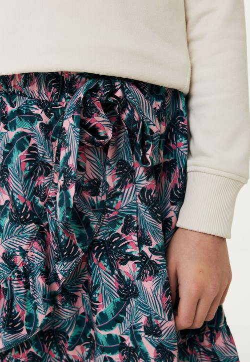 MEXX otisnuta omotna suknja losos ružičasta B4DB760 djevojke - MEXX woman