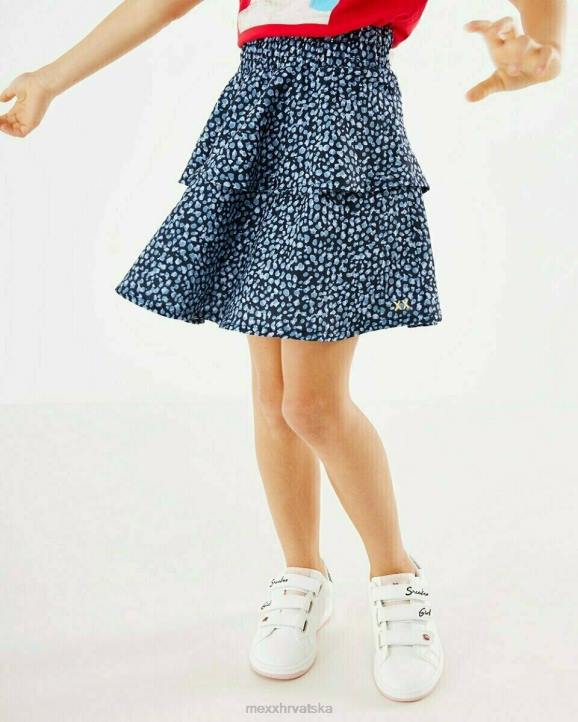 MEXX Hrvatska - MEXX tamnoplava suknja s printom plava B4DB844 djevojke