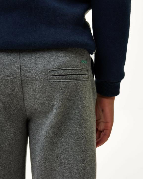 MEXX hlače ravnih nogavica tamne siva B4DB933 dječaci - MEXX shoe