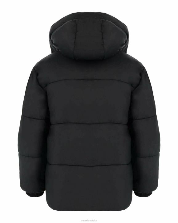 MEXX podstavljena jakna s kapuljačom crna schwarz B4DB822 djevojke - MEXX shoe