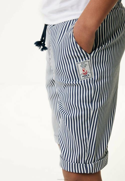 MEXX chino kratke hlače s manšetama na rolanje bijela B4DB883 dječaci - MEXX shoe