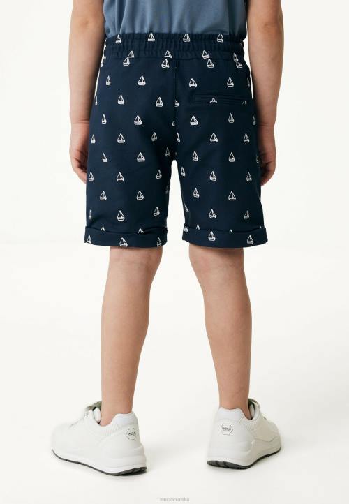 MEXX chino kratke hlače s manžetama na rolanje tamnoplave plava B4DB882 dječaci - MEXX sale