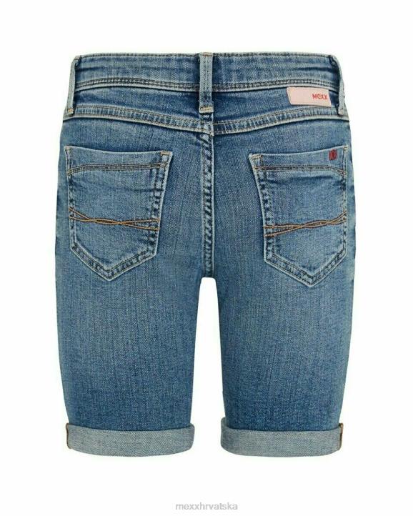MEXX juno kratke uske traperice vintage plave plava B4DB870 djevojke - MEXX woman