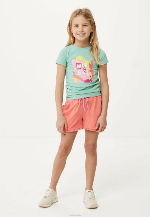 MEXX Hrvatska - MEXX kratke hlače s volanima koralj naranča B4DB770 djevojke