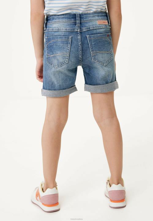 MEXX kratke traperice srednjeg struka tankih nogavica svijetle vintage plava B4DB758 djevojke - MEXX sale