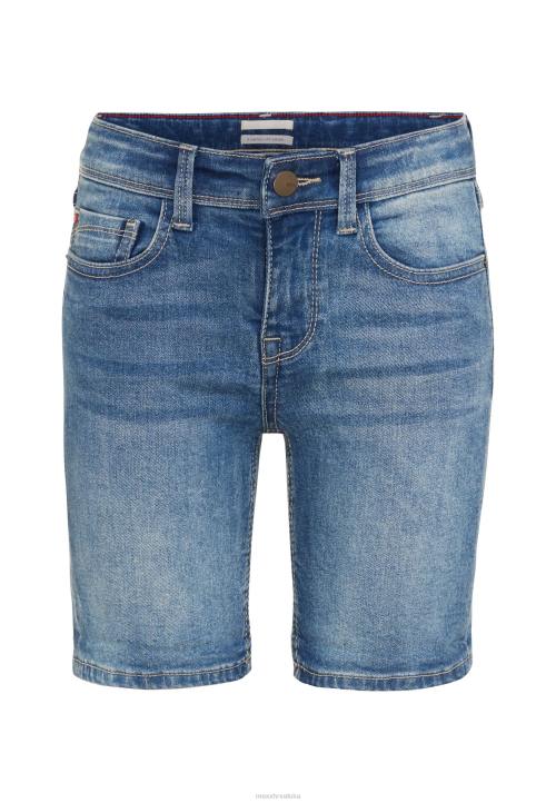 MEXX kratke traperice srednjeg struka tankih nogavica svijetle vintage plava B4DB758 djevojke - MEXX sale