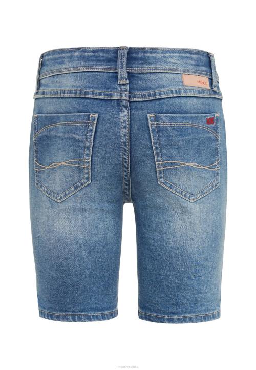 MEXX kratke traperice srednjeg struka tankih nogavica svijetle vintage plava B4DB758 djevojke - MEXX sale