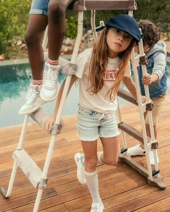 MEXX Hrvatska - MEXX bijela majica s umjetničkim djelima s čvorovima bijela B4DB854 djevojke