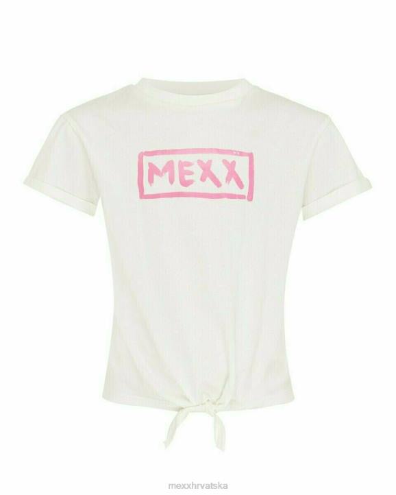 MEXX Hrvatska - MEXX bijela majica s umjetničkim djelima s čvorovima bijela B4DB854 djevojke