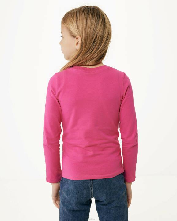 MEXX dvosmjerna majica dugih rukava ružičasta B4DB834 djevojke - MEXX koferi