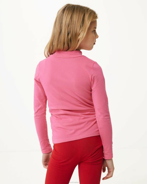 MEXX natikače - MEXX majica dugih rukava s logotipom ružičasta B4DB829 djevojke