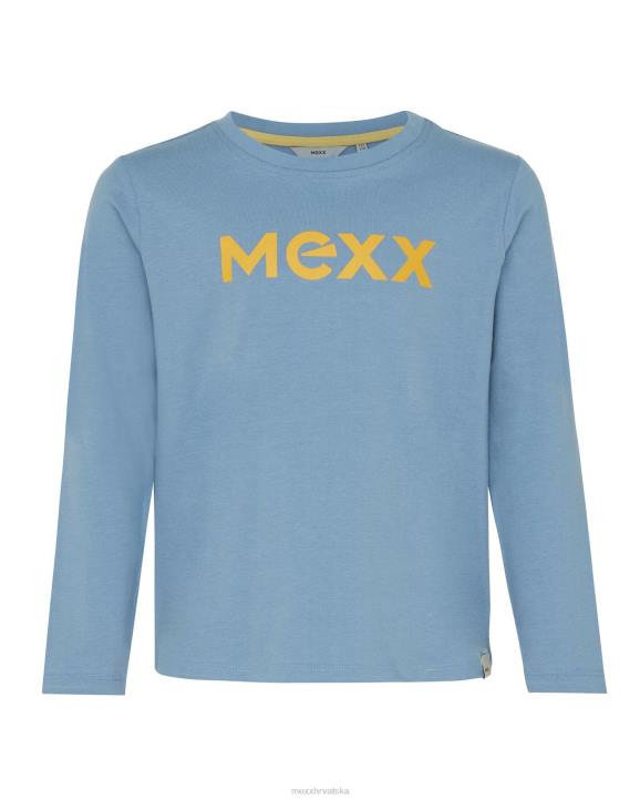 MEXX majica dugih rukava s logotipom sred plava B4DB949 dječaci - MEXX woman