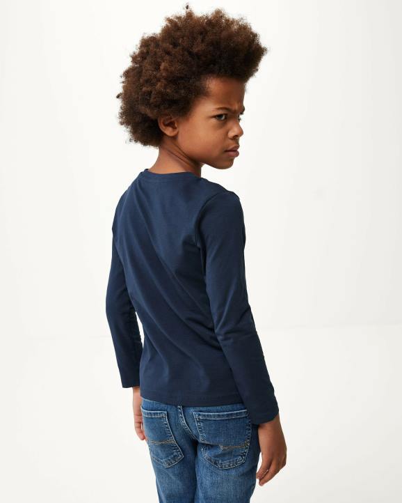 MEXX majica dugih rukava s umjetničkim djelom tamnoplava plava B4DB931 dječaci - MEXX shoe