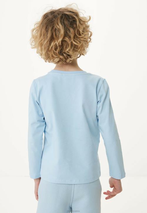 MEXX shoes sale - MEXX majica dugih rukava sa svijetlim gumenim printom plava B4DB898 dječaci