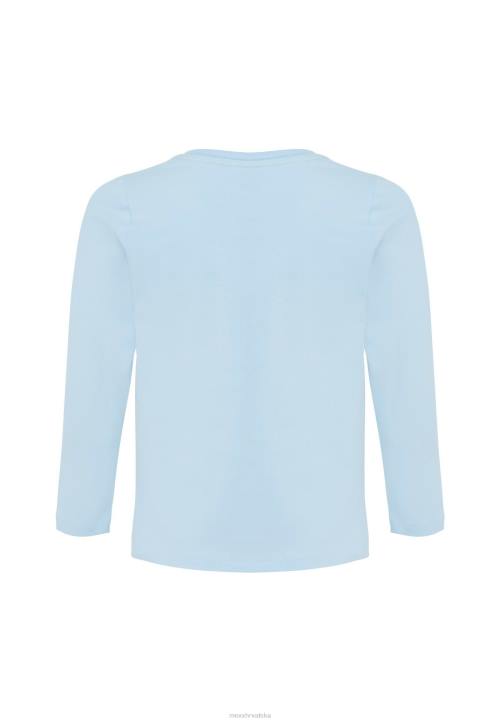 MEXX shoes sale - MEXX majica dugih rukava sa svijetlim gumenim printom plava B4DB898 dječaci