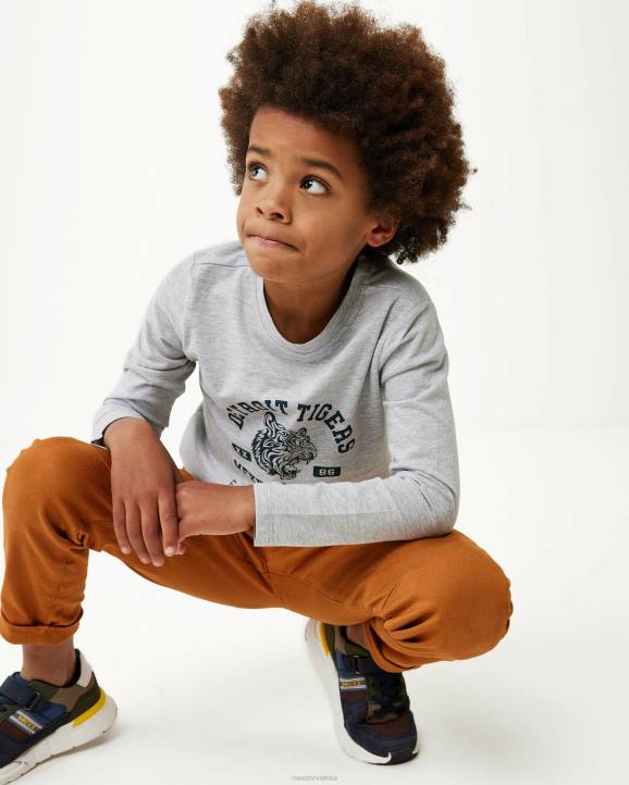 MEXX cizme - MEXX majica dugih rukava umjetničko djelo melee siva B4DB940 dječaci