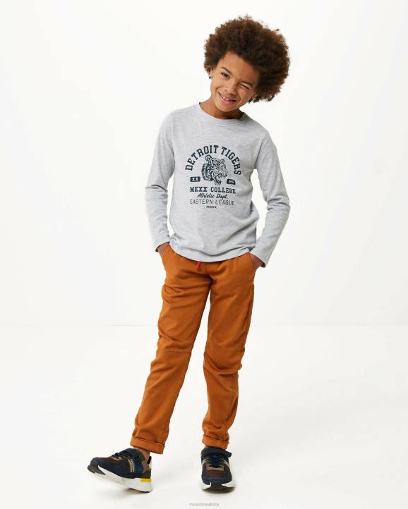 MEXX cizme - MEXX majica dugih rukava umjetničko djelo melee siva B4DB940 dječaci