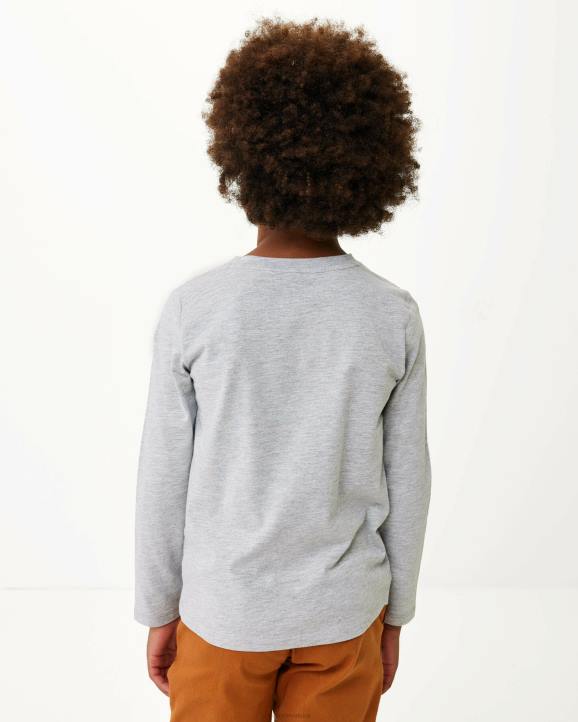 MEXX cizme - MEXX majica dugih rukava umjetničko djelo melee siva B4DB940 dječaci