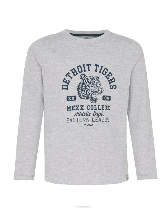 MEXX cizme - MEXX majica dugih rukava umjetničko djelo melee siva B4DB940 dječaci