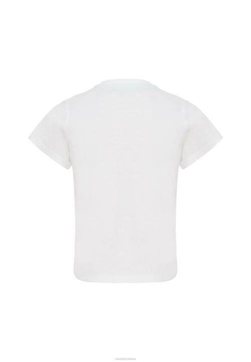 MEXX cizme - MEXX majica kratkih rukava u bijeloj boji bež B4DB902 dječaci