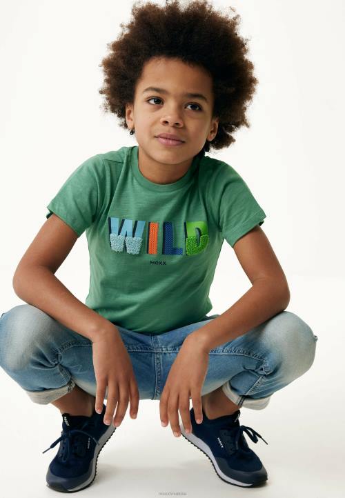 MEXX majica kratkih rukava vintage zelena B4DB891 dječaci - MEXX shoe