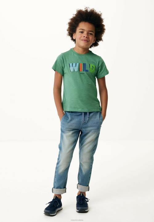 MEXX majica kratkih rukava vintage zelena B4DB891 dječaci - MEXX shoe