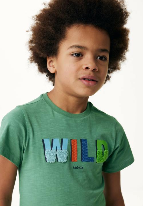 MEXX majica kratkih rukava vintage zelena B4DB891 dječaci - MEXX shoe