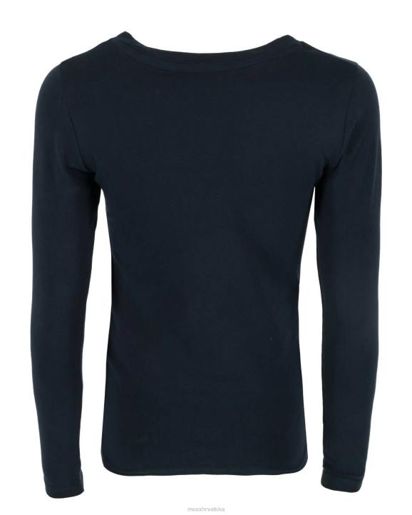 MEXX cizme - MEXX majica s logom u tamnoplavoj svjetlucavoj boji plava B4DB823 djevojke