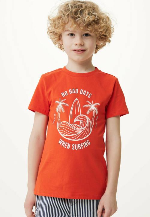 MEXX natikače - MEXX majica s umjetničkim djelom crvena pamuk B4DB877 dječaci