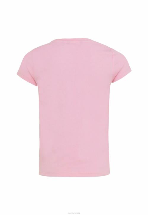 MEXX majica s umjetničkim djelom svježe ružičaste boje pamuk B4DB748 djevojke - MEXX koferi