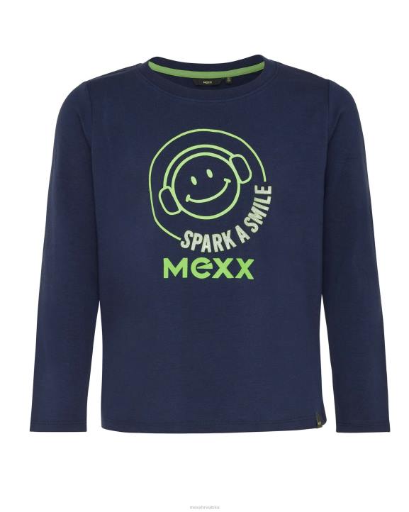 MEXX majica s umjetničkim djelom tamnoplava plava B4DB957 dječaci - MEXX shoe