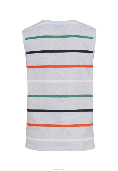 MEXX Hrvatska - MEXX prugasta majica bez rukava siva melee pamuk B4DB897 dječaci