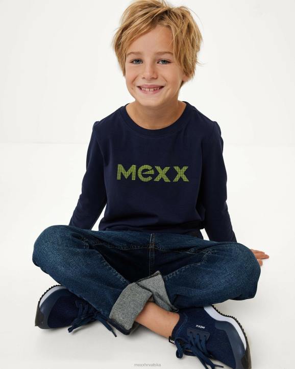MEXX Hrvatska - MEXX t-shirt logo nosač tamnoplav plava B4DB958 dječaci