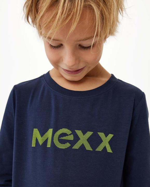MEXX Hrvatska - MEXX t-shirt logo nosač tamnoplav plava B4DB958 dječaci