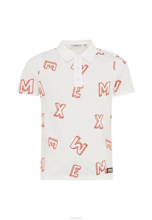 MEXX Hrvatska - MEXX polo print off white naranča B4DB901 dječaci