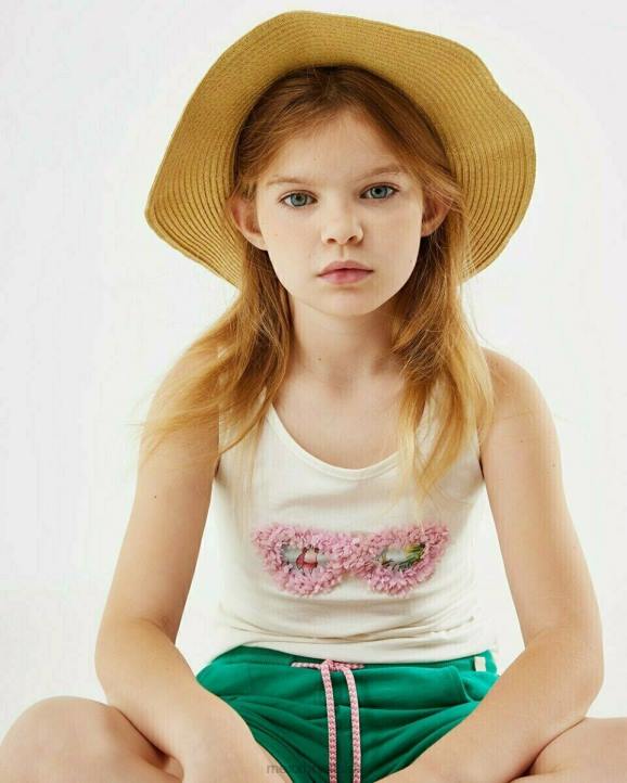 MEXX jednokratna majica s prekriženim leđima prljavo bijela bijela B4DB853 djevojke - MEXX woman