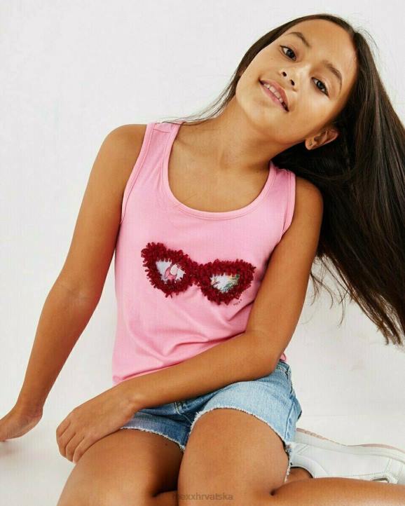 MEXX singlet s prekriženim leđima ružičasta B4DB848 djevojke - MEXX koferi