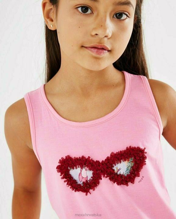 MEXX singlet s prekriženim leđima ružičasta B4DB848 djevojke - MEXX koferi