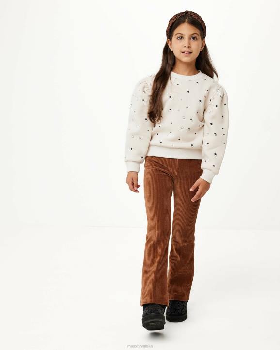 MEXX Hrvatska - MEXX džemper s vezom s okruglim ovratnikom bijela B4DB811 djevojke