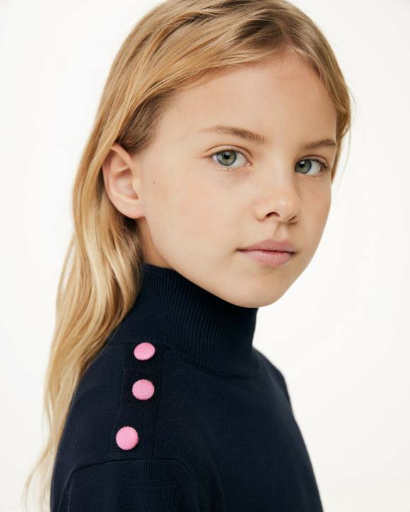 MEXX haljina s mornaričkim ovratnikom plava B4DB831 djevojke - MEXX shoe