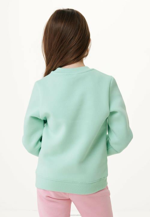 MEXX natikače - MEXX lagani džemper s okruglim izrezom zelena B4DB773 djevojke