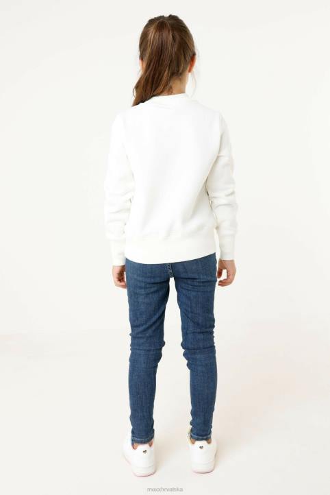 MEXX pulover s okruglim ovratnikom bez umjetničkih djela bijela B4DB826 djevojke - MEXX woman