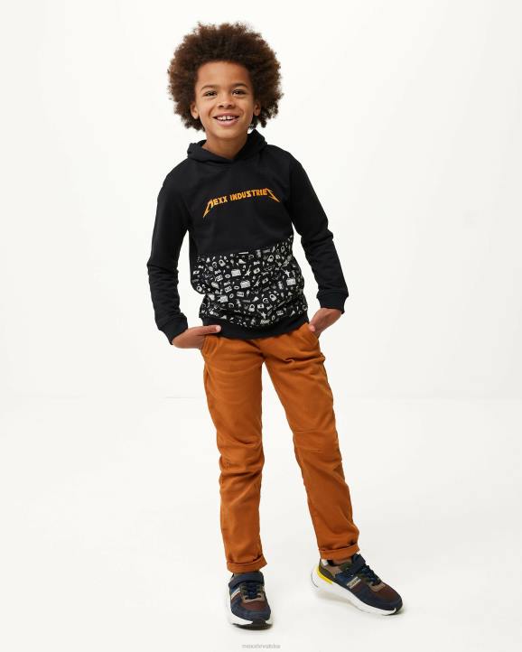 MEXX Hrvatska - MEXX hlače ravnih nogavica smeđa B4DB934 dječaci