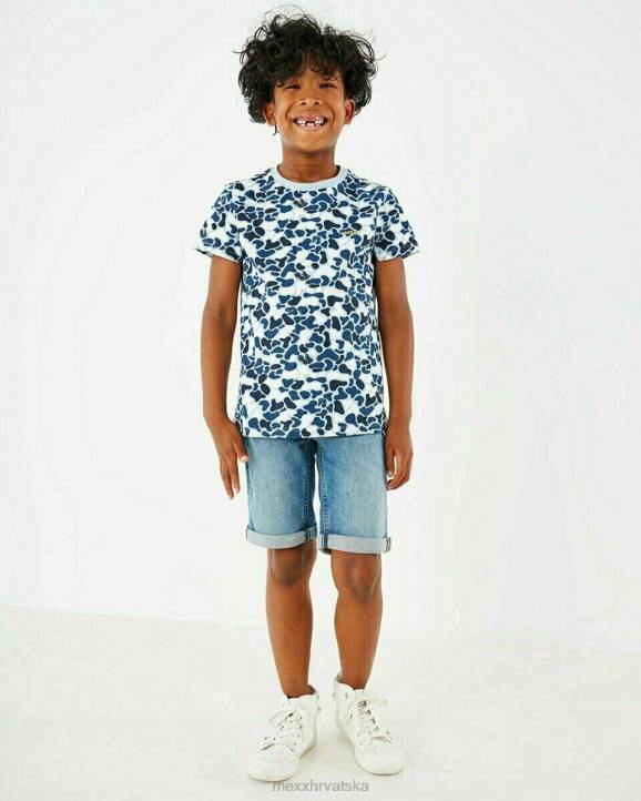 MEXX tenisice - MEXX jess kratke ravne traperice rabljene vintage plava B4DB982 dječaci